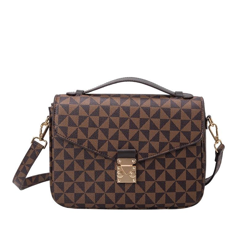 Bolsa de Ombro Feminina Luxuosa Vintage