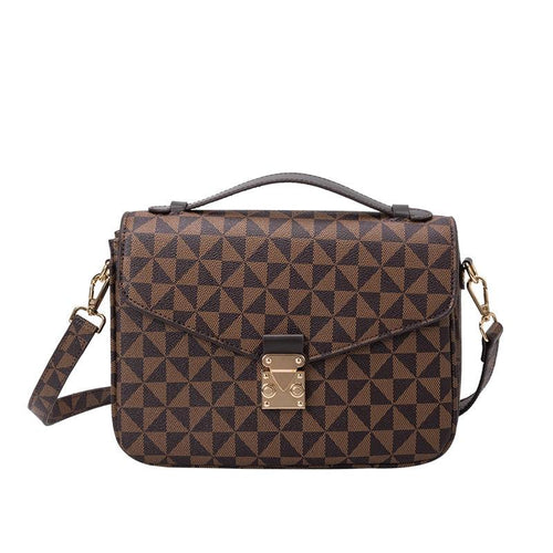 Bolsa de Ombro Feminina Luxuosa Vintage