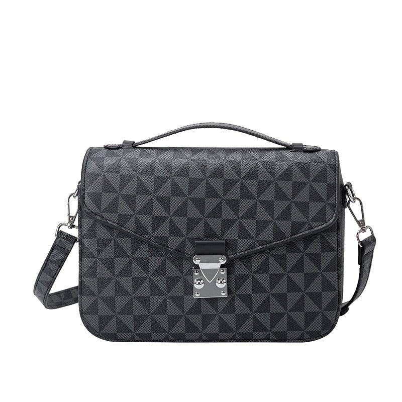 Bolsa de Ombro Feminina Luxuosa Vintage