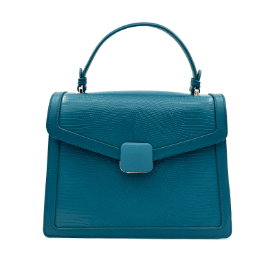 Diana & Co - Луксозна дамска чанта - синя