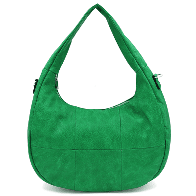 Дамска чанта тип торба - зелена