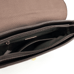 David Jones - Дамска чанта за през рамо - тъмно кафява
