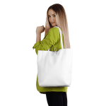 Чанта тип торба  естествена кожа Sienna - бяла