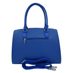 Дамска чанта с преграда - синя