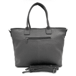 Голяма дамска чанта тип торба Kristin - сива