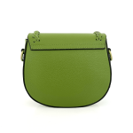 Дамска чанта за през рамо от естествена кожа Naomi - зелена