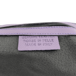 Дамска чанта от естествена кожа Aversa - лилава