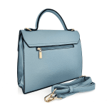 Луксозна дамска чанта Bellisima - светло синя