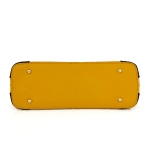Дамска  чанта от естествена кожа - Alika горчица