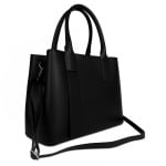 Дамска  чанта от естествена кожа Penelope - черна