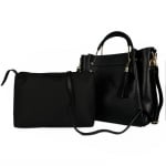 Дамска  чанта от естествена кожа Chloe - черна
