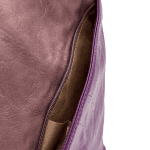 Дамска раница със секретно закопчаване - лилава