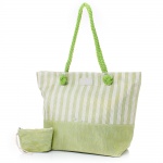 Плажна чанта с Портмоне 5071-09 - Зелен