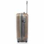 Куфар за ръчен багаж 54/39/20 с колелца 360° T1002-27 - Кафе