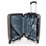 Куфар за ръчен багаж 54/39/20 с колелца 360° T1002-34 - Тъмносив