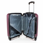 Куфар за ръчен багаж 54/39/20 с колелца 360° T1002-23 - Бордо