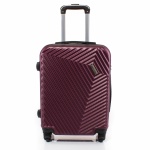 Куфар за ръчен багаж 54/39/20 с колелца 360° T1002-08 - Черен