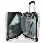 Куфар за ръчен багаж 54/37/20 с колелца 360° T1003-34 - Тъмносив