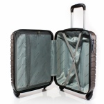 Куфар за ръчен багаж 54/37/20 с колелца 360° T1003-12 - Златист