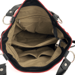 Голяма дамска чанта тип торба - лавандула