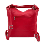 2 в 1 - Голяма чанта и раница Aisela - червена