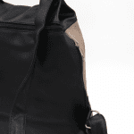 Дамска раница със секретно закопчаване - черна
