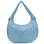 Дамска чанта тип торба - светло синя