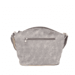 Чанта за през рамо с много джобчета - сива