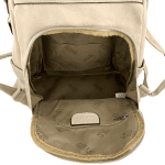 2 в 1 - Раница и чанта със секретно закопчаване - бяла