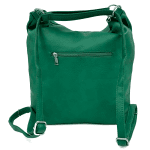 2 в 1 - Голяма чанта и раница Ava - зелена