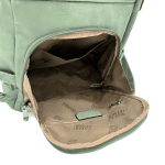 2 в 1 - Раница и чанта със секретно закопчаване - керемидено кафява
