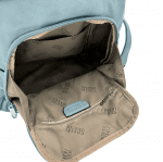2 в 1 - Раница и чанта със секретно закопчаване - черна